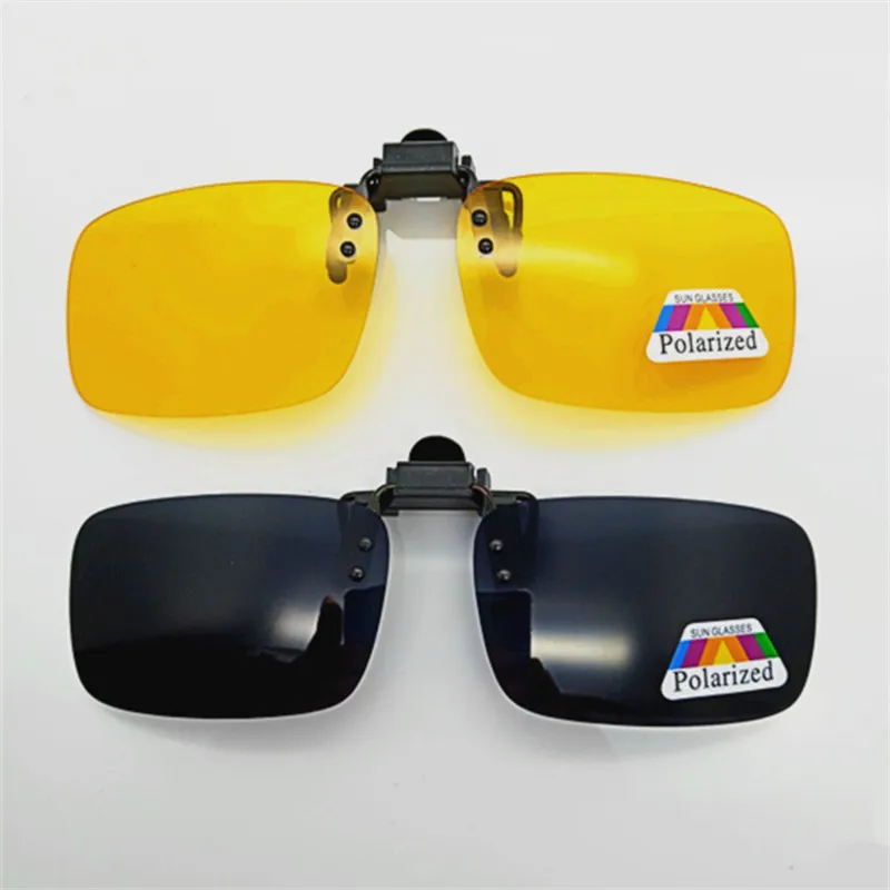 Zerosun поляризованные солнцезащитные очки для вождения 3 шт./лот с клипсой дня и