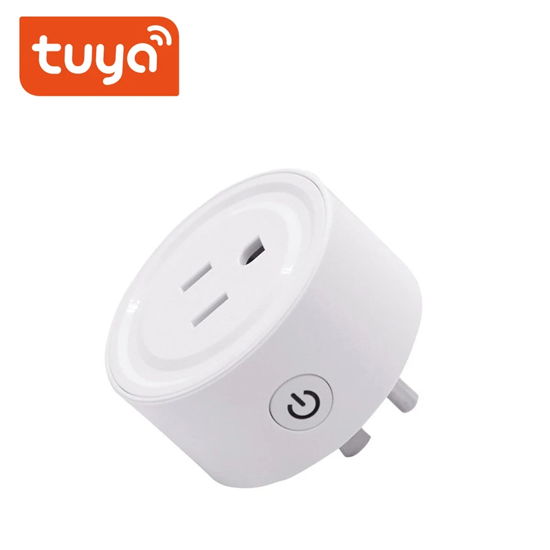 Tuay Индия Южная Африка 16A умная WiFi вилка Tuya Alexa Google Assistant IFTTT США Великобритания