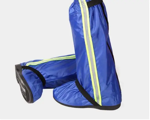 Ткань Оксфорд обувь для мужчин и женщин водонепроницаемый дождь утолщение