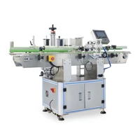 automatic positioning vertical round bottle labeling machine nc t 21100