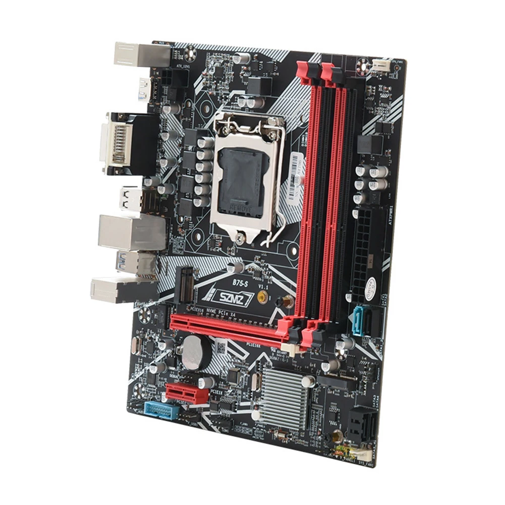B75-S ATX PCI-E 16X DDR3 Материнская Плата ЦП LGA1155 USB3.0 HDMI-совместимая + плата порта VGA для