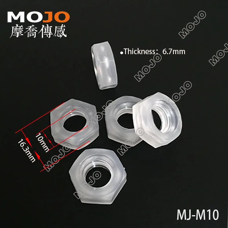 

Free shipping MJ-M10 PE Nut 10mm(10pcs/lots)