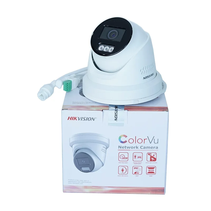 Стробоскоп Hikvision DS-2CD2347G2-LSU/SL 4 МП стробоскопический свет и звукоПредупреждение