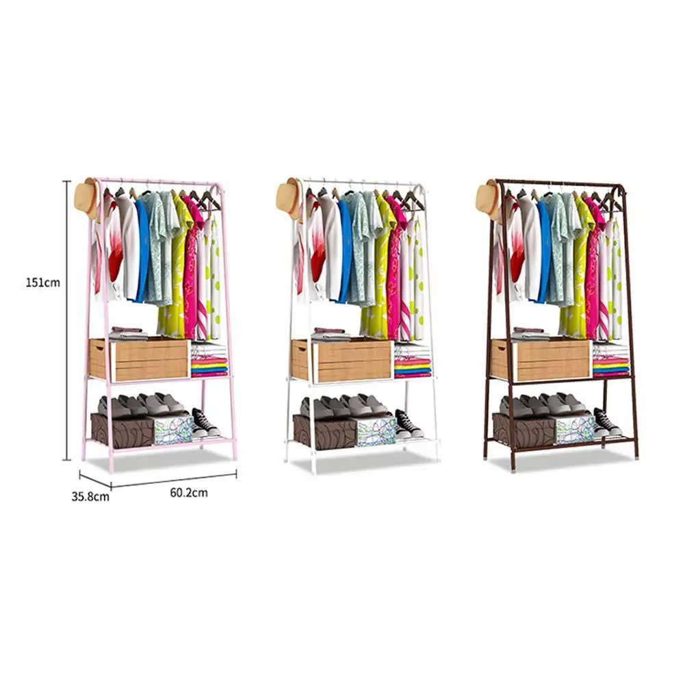 Многофункциональная стойка для демонстрации металлическая вешалка пальто