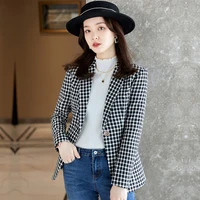 women spring and autumn 2021 new elegant slim fit small short high grade suit jacket fall suit blazer winter clothes women