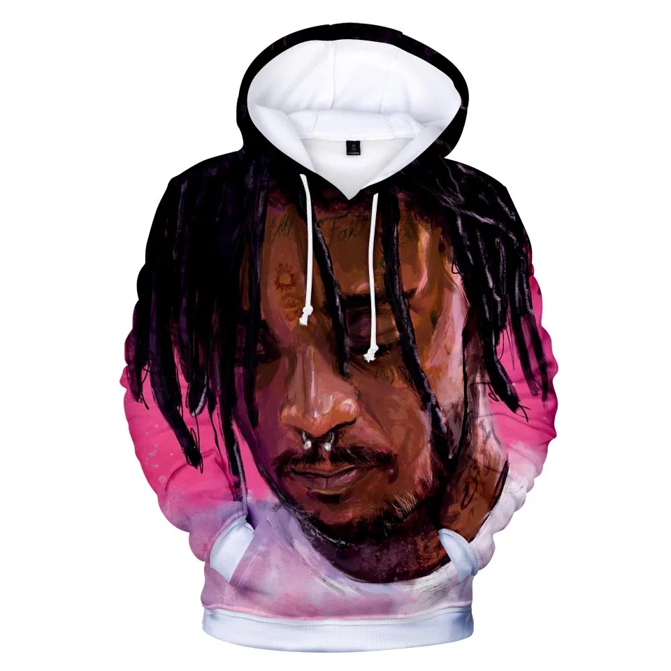 Lil Uzi Vert 3d Hoodies Men Women Popular Casual Hoody Autumn Winter Sweatshirts Rapper Mens Loose Pullover | Мужская одежда