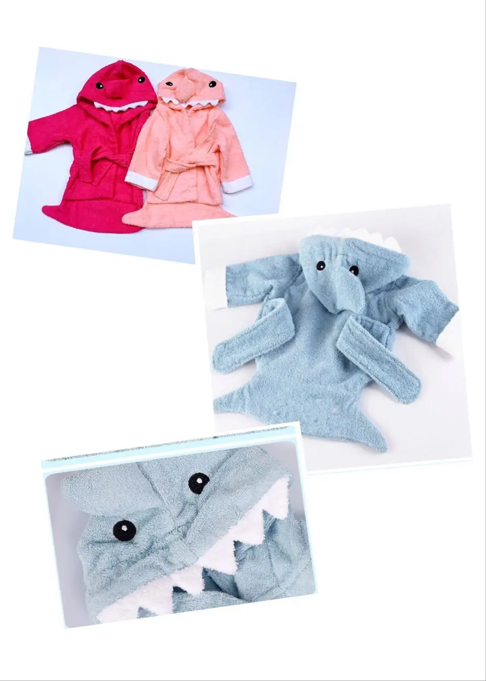 Pet Clothes Pajamas Dog Cat Cotton Water Absorbent Towel Bathrobe Japanese Korean Bath Towel Pet Supplies Wholesale