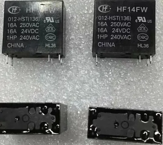 

NEW relay HF14FW 012-HST HF14FW-012-HST 12VDC DC12V 12V 16A 240VAC 6PIN