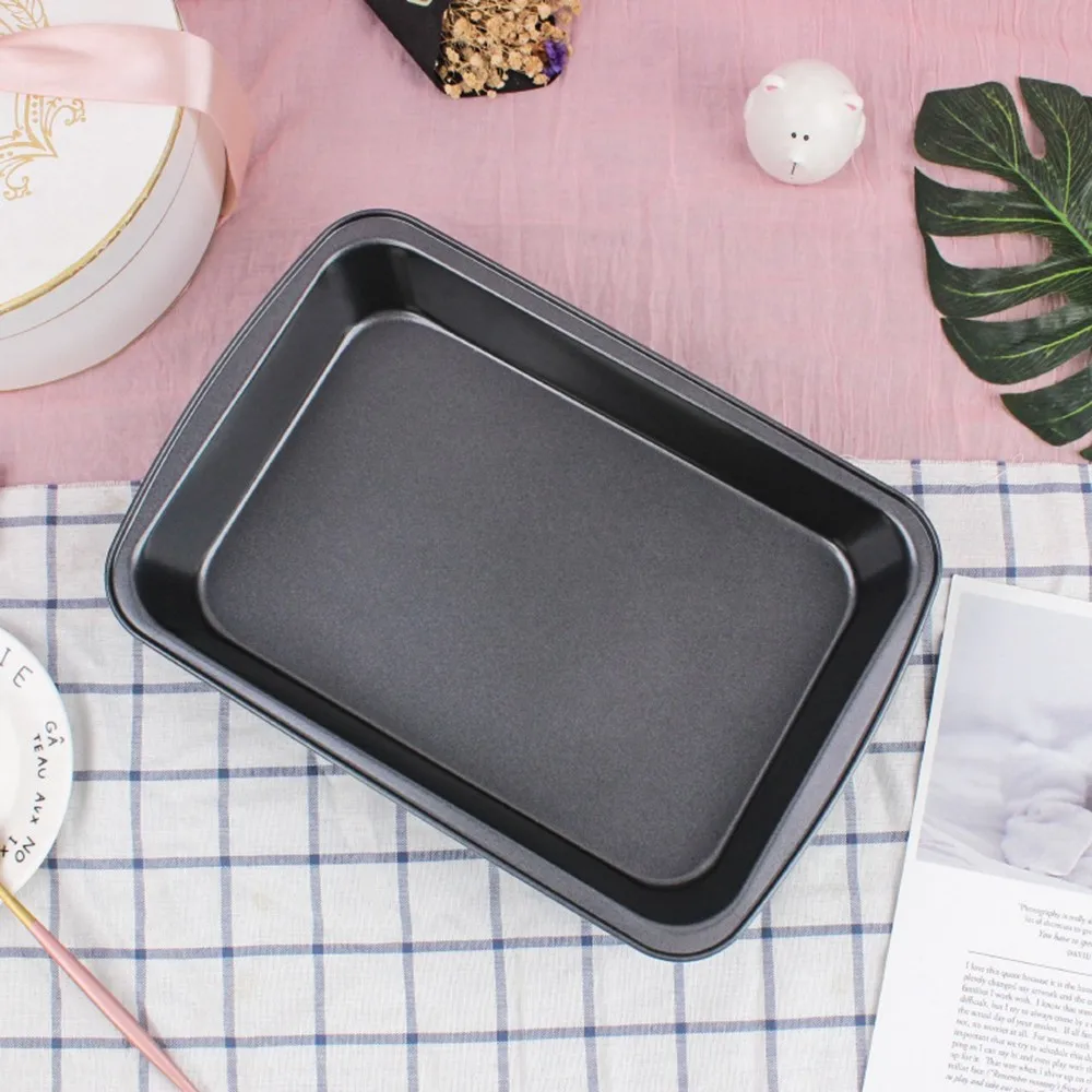 Useful Roasted Chicken Dish Rectangular Non-stick Barbecue Cake Mold Deep Bakeware Oven Kicthen Tools |