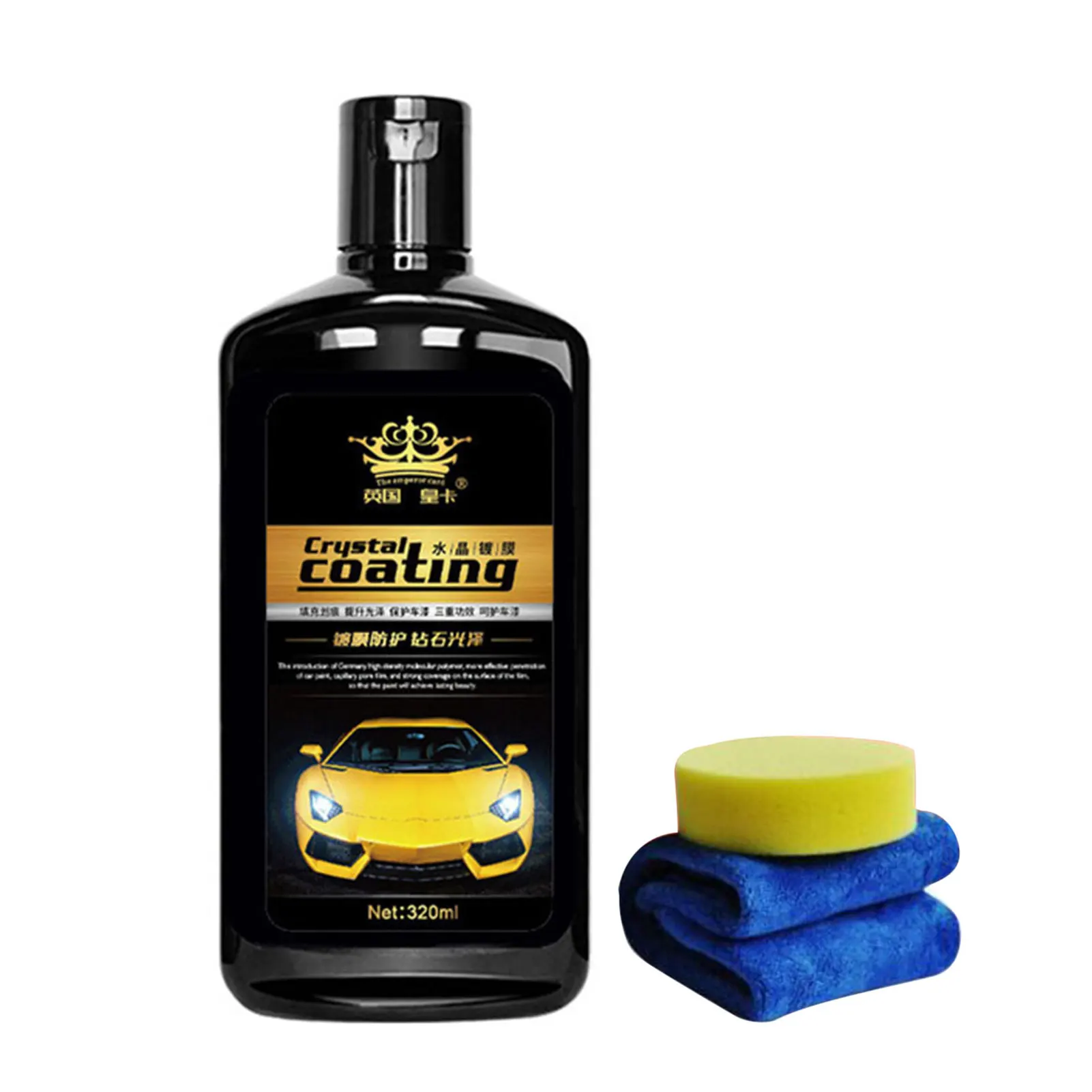

320ml Anti Scratch Liquid Crystal Coating Car Scratch Repair Nano Coating Auto Lacquer Paint Care Polished Glass Coating