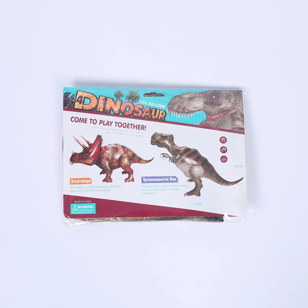 

1pcs Giant 4D Dinosaur Foil Balloons Baby Boys Safari Animal Toys Children Dinosaurio Birthday Party Decorations Kids Gifts