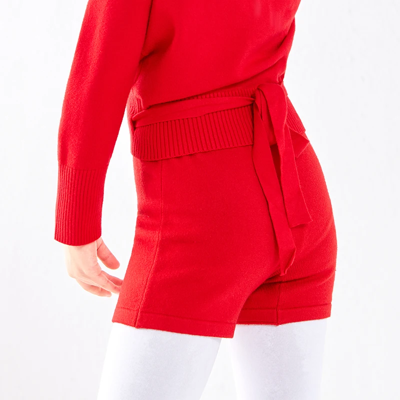 Casual Fashion White Black High Waist Women Girl Knitted Biker Bodycon Shorts Summer Cotton Sweat Mini Ballet | Тематическая одежда