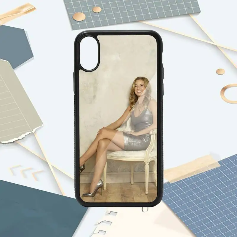 

Emily VanCamp girl Pretty Phone Case PC for iPhone 11 12 pro XS MAX 8 7 6 6S Plus X 5S SE 2020 XR