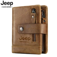 humerpaul genuine leather wallet fashion men coin purse small card holder portfolio portomonee male walet for friend money bag