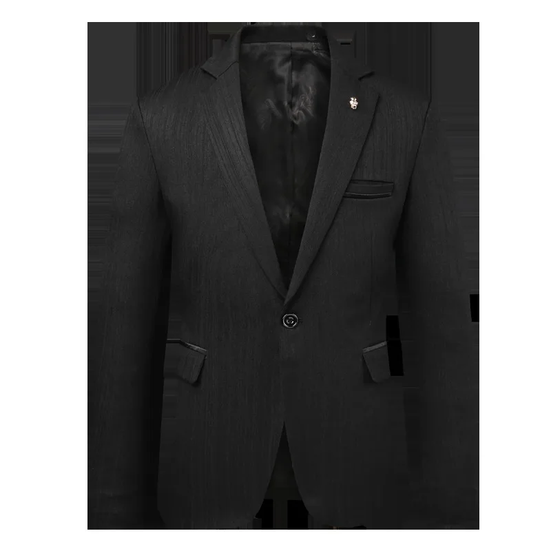 

Slim Fashion Mens Fit Blazer Suit Jacket Male Casual Blazers Coat Wedding Dress Men Suit Blaser Stage Singer Clothes Masculino