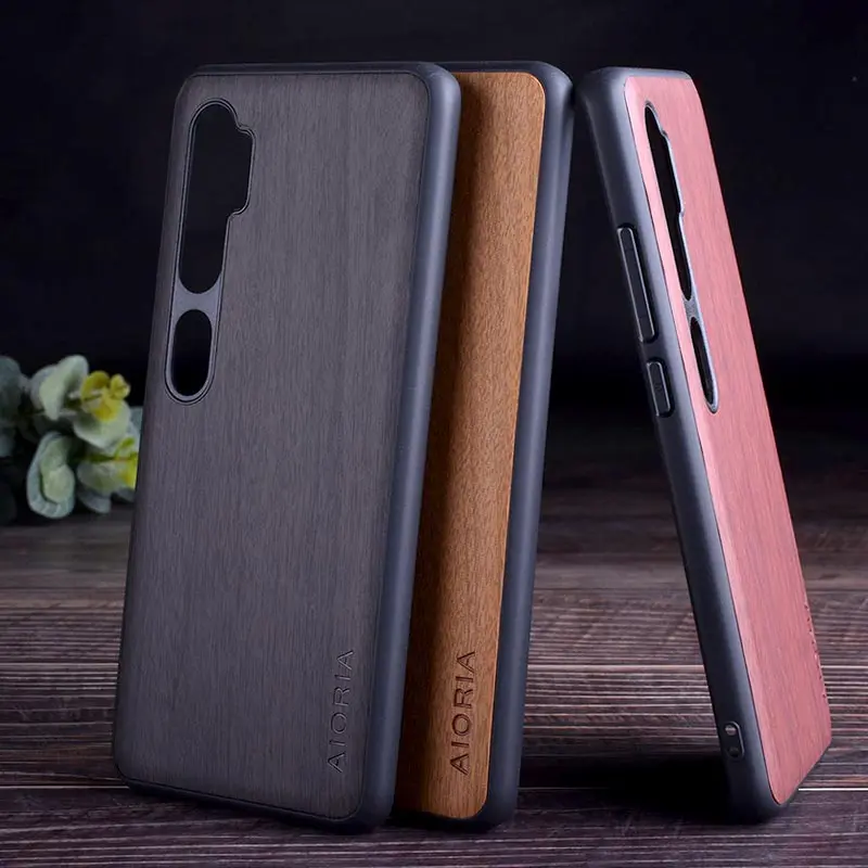 Чехол под дерево для Xiaomi Mi Note 10 pro мягкие ТПУ Силиконовые и жесткие