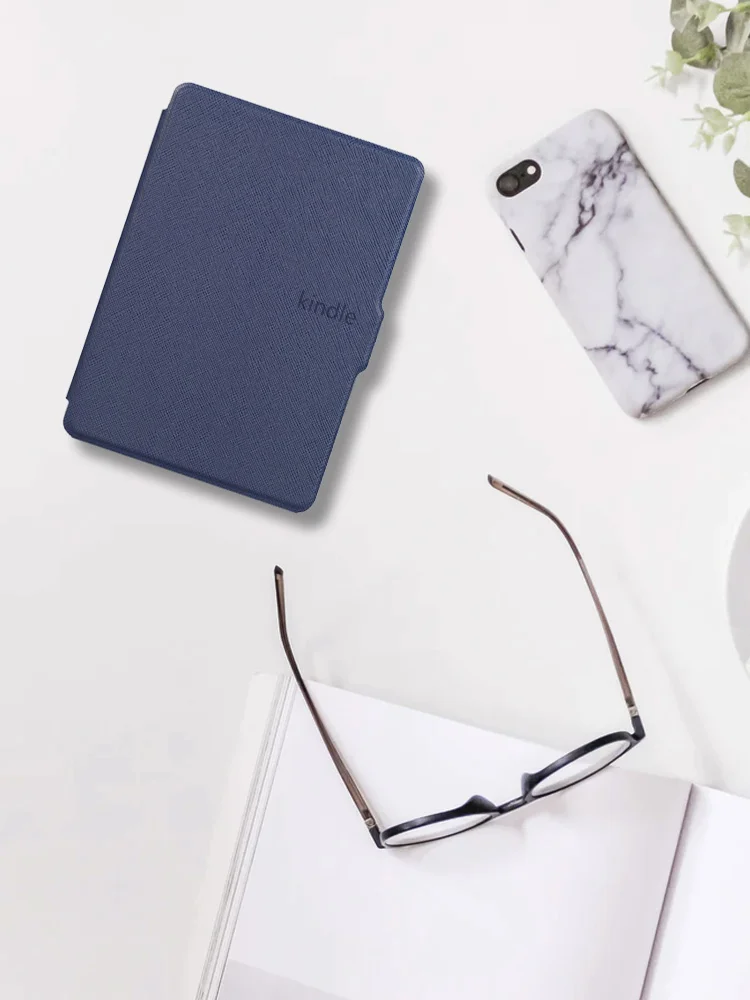 Умный чехол для kindle 7th поколения, чехол для Amazon kindle 7 из искусственной кожи для kindle 7, Магнитный чехол, Подарочная пленка, ручка