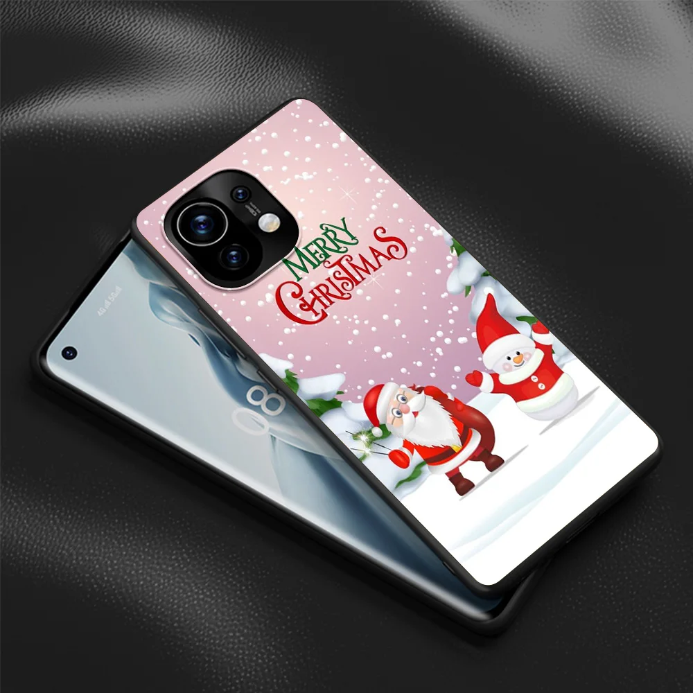 christmas new year fundas shockproof case for xiaomi poco x3 nfc m3 pro bag soft cover for redmi 9t 11 note 10 10t lite 5g shell free global shipping