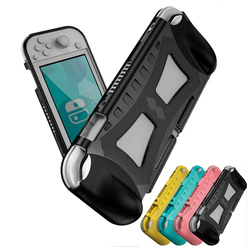 

2021 Silicone TPU Case for Nintendo Switch Lite Shock Proof Protective Cover Shell w/ Ergonomic Grip For Nintend Switch NS Lite