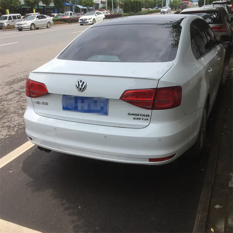 Спойлер для sagitar 2012-2015 Volkswagen спойлер из АБС-пластика цветной задний крыла