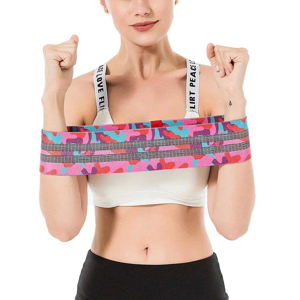 

Unisex Booty Band Hip Circle Loop Resistance Band Workout Exercise for Legs Thigh Glute Butt Squat Bands Non-slip Design