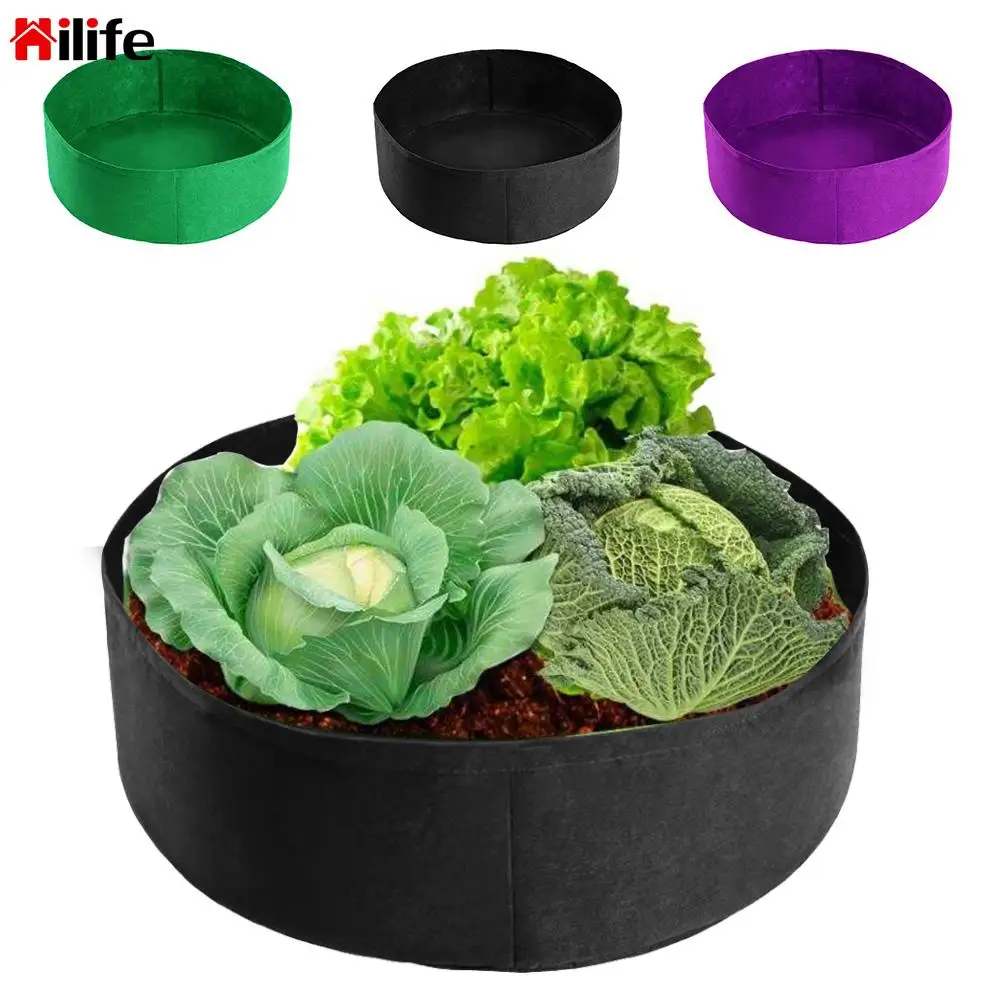 

HILIFE Planting Container Bag DIY Vegetable Flower Aeration Planting Pot Container Garden Supplies Plants Growing Bag 10Gallon