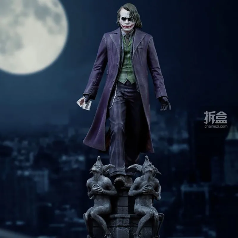 

Iron Studios 1/10 Scale The Joker Heath Ledger Action Figure Statue Model DCCTDK40321-10 for Fans Collection