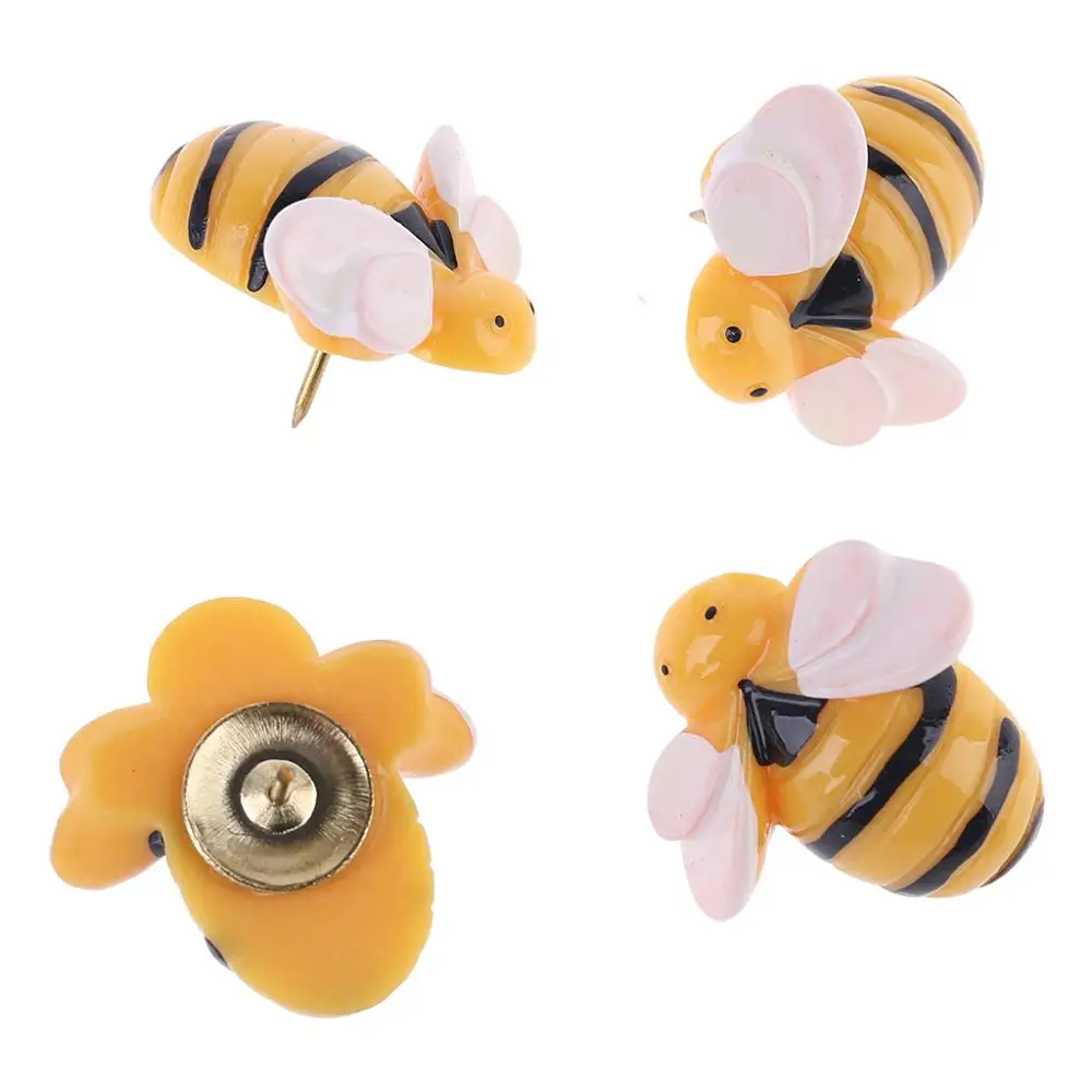 

30 Pcs Creative Decorative Cute Bees Thumb Tacks ThumbNails PushPins Push Pins S