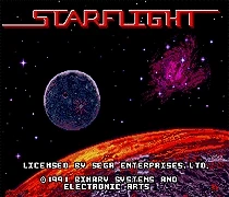 

Starflight 16 bit MD Game Card For Sega Mega Drive For Genesis