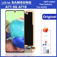 original 6 7 display for samsung galaxy a71 5g a716 a716b lcd screen touch digitizer assembly for galaxy a716 a716u lcd display