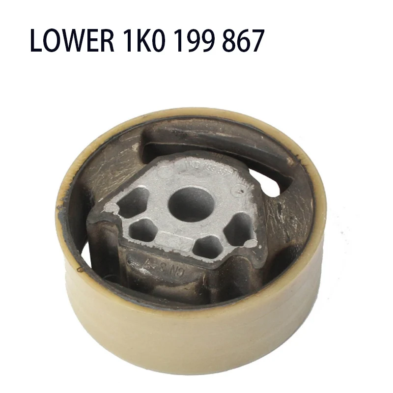 Новые верхние и нижние крепления двигателя Буш для VW Golf MK6 Passat B6 B7 Audi A3 Skoda Octavia 1K0 199 867 1K0 199 868 1K0199868/867 - Цвет: LOWER