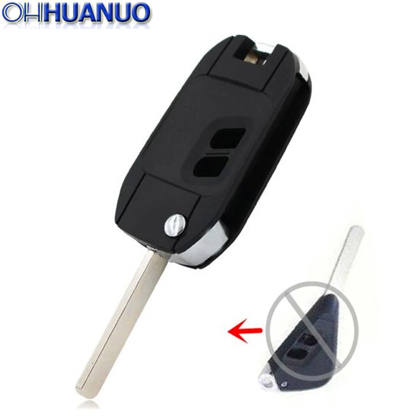 Изменение складной пульт дистанционного ключа оболочки 2 кнопки для Subaru Legacy Forester