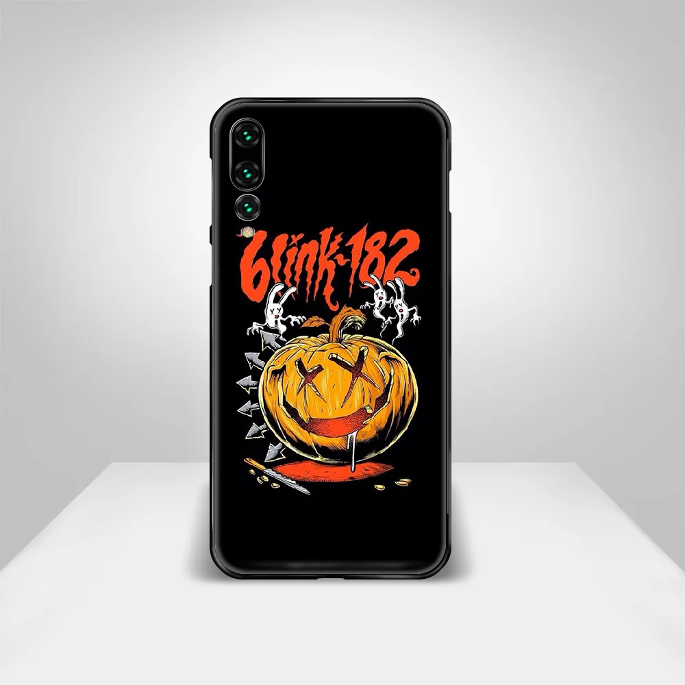 

Pro Punk Rock Band Phone Case Cover Hull For Huawei P8 P9 P10 P20 P30 P40 Lite Pro Plus smart Z 2019 black hoesjes tpu cover