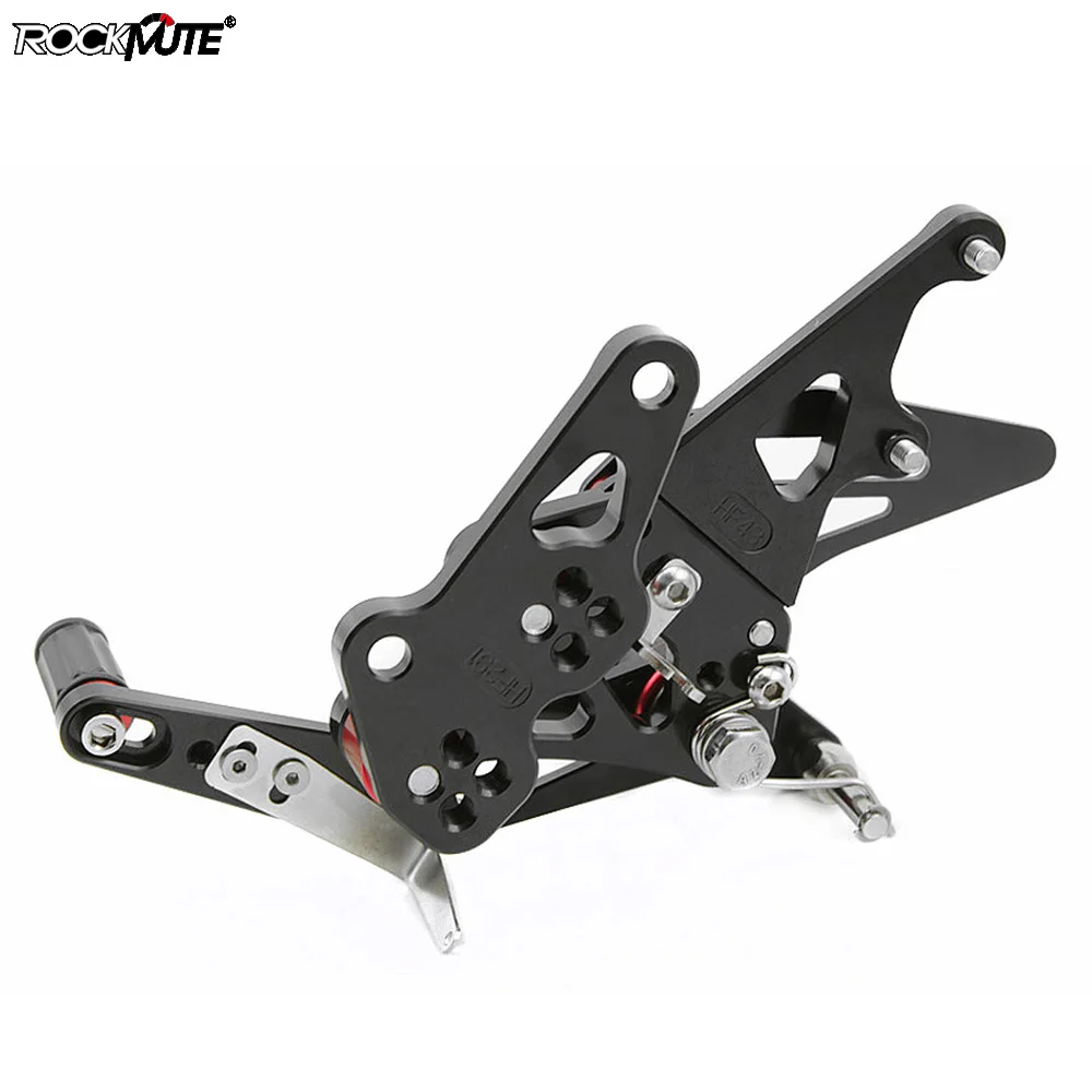 Мотоцикл с ЧПУ Алюминиевый Регулируемый Rearsets для SUZUKI GSX R1300 GSX1300R HAYABUSA 1999 2007 задние