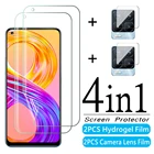 Защитная пленка 4 в 1 для Realme 8 Pro, 8 Pro, 8 Pro, Гидрогелевая пленка для переднего экрана realme narzo 30 5g, realme 7, 8, 5g, 7pro, не стекло