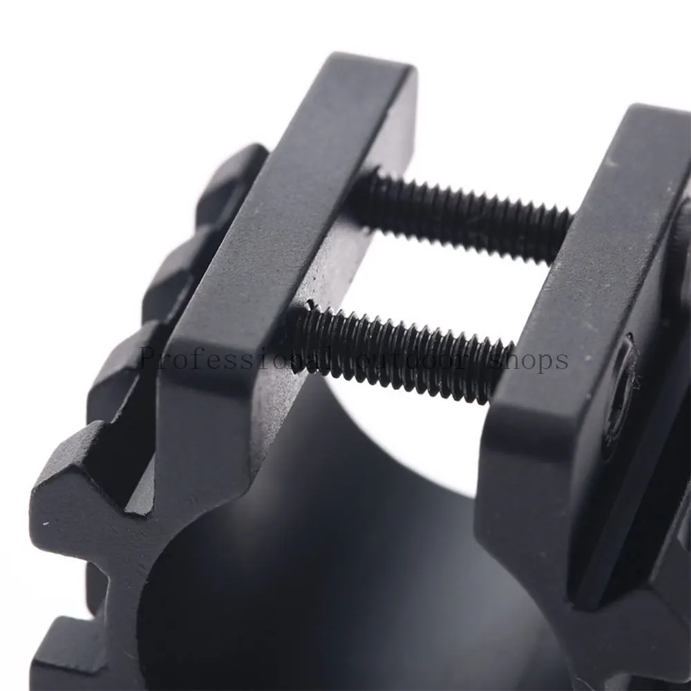 

TOtrait Diameter 25mm Ring Tactical 3 Picatinny Rails Per Side Fit For 12 Gauge 5 Position Barrel Mount 5 Attachment Points