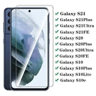 Закаленное стекло для Samsung Galaxy S21 S20 S22 Plus S10e, Защитное стекло для экрана Samsung S20fe S21fe S21 Ultra s20 s21, стекло