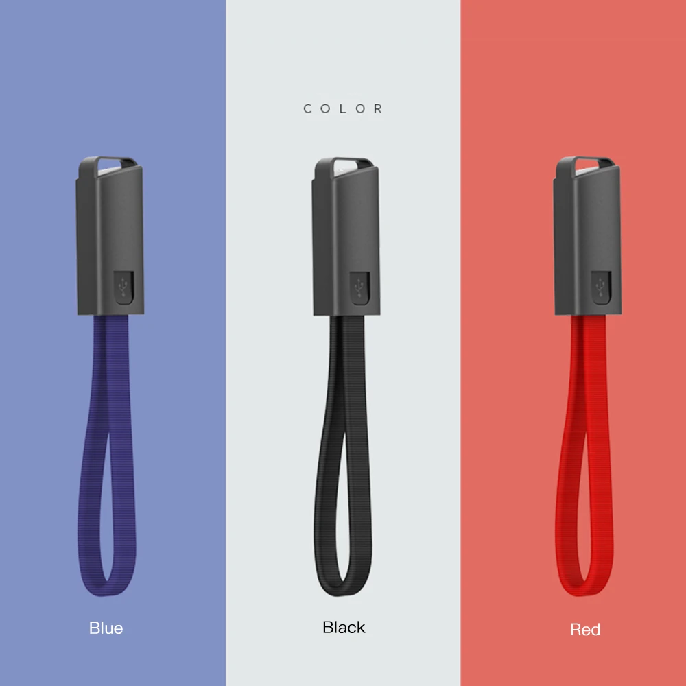 0 2 М Micro USB Type C Плетеный брелок кабель для быстрой зарядки и передачи данных Xiaomi