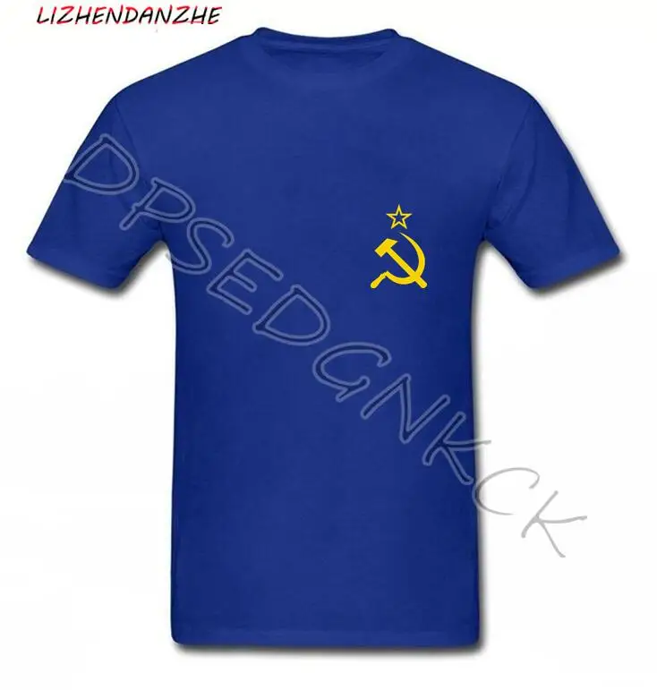 Футболка с принтом советского флага молота и серпа коммунистического коммунизма