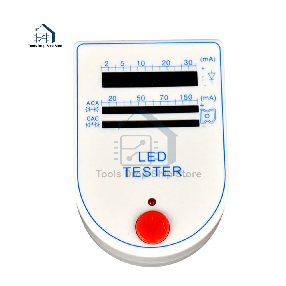 

2~150mA Mini Handy LED Test Box Tester For Light-emitting Diode Lamp Bulb Battery Tester Handy Device LED Tester