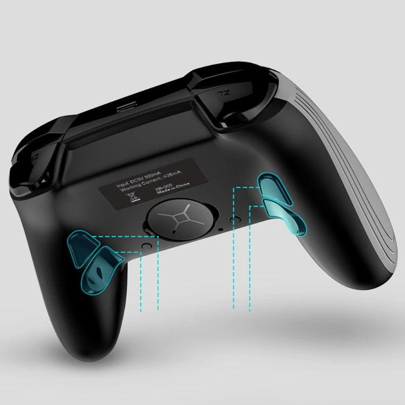 

Wireless Bluetooth Modular Game Controller Joystick 6-axis Gyroscope Asymmetric Dual Motor Gamepad for Switch/Lite