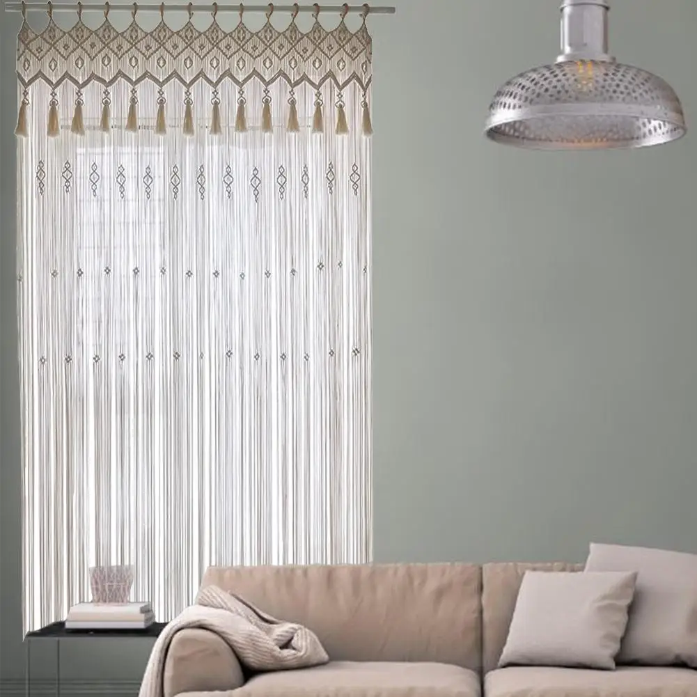 Занавес макраме настенный подвесной свадебный фон вечерние фотостудии