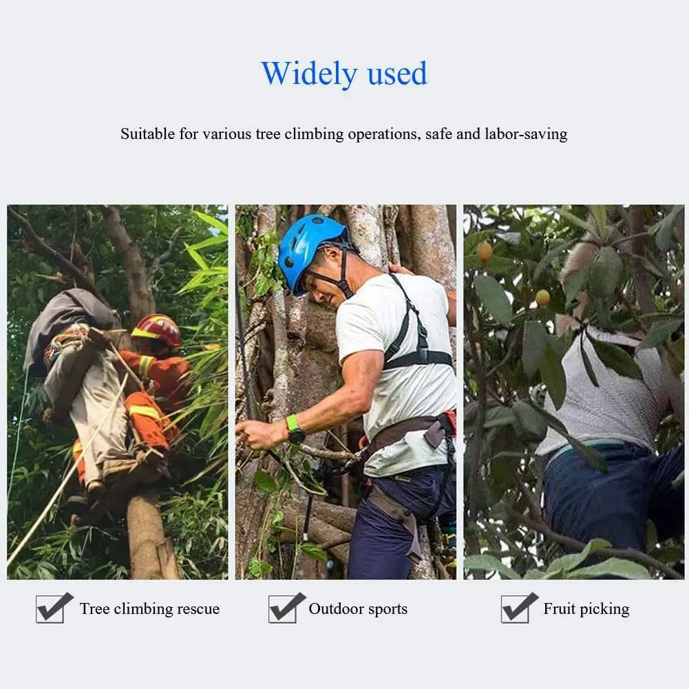 

Tree Climbing Tool Pole Climbing Spikes For Hunting Observation Picking Fruit 304 Steel Climbing Tree Shoes Simple Use