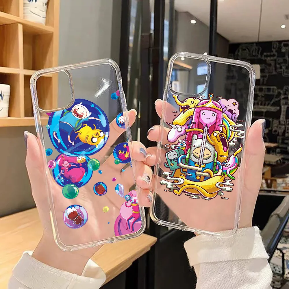 

Adventure Time Anime Phone Case Transparent For Xiaomi Mi Max Note 3 A2 A3 8 9 9T 10 Lite Pro Ultra transparent tpu back soft