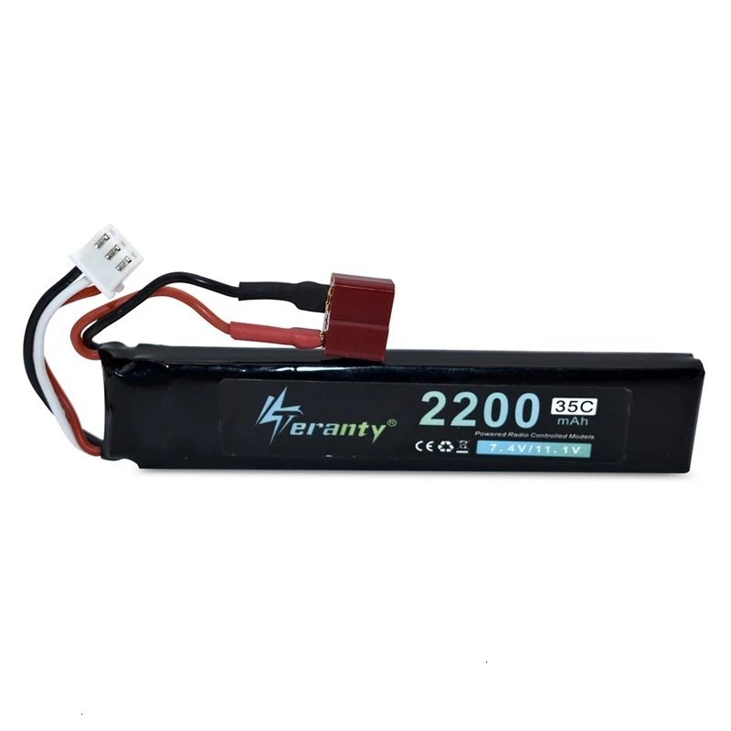 Радиоуправляемые игрушечные пистолеты 2S 2200 мАч 35C 452096 7,4 В, перезаряжаемая батарея для AKKU, мини-страйкбольный пневматический пистолет, детал... (art.: 3a37087f25d) - 3a37087f25d
