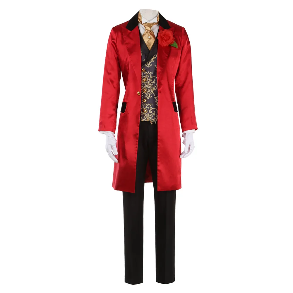 

Game Twisted-Wonderland Riddle Rosehearts Cosplay Costume Uniform Outfits Halloween Carnival Suit