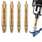 4 шт.компл. сломанной поврежденный винт сверло для извлечения направляющий набор сломанные болт фиксатор легко столярное дело устройство для извлечения болтов