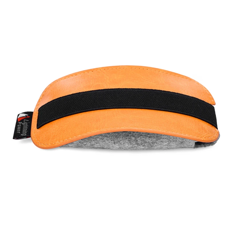 High Quality Durable Supplies Orange PU Leather Box Wireless Mouse Storage Bag For Apple Magic Household Portable Case | Дом и сад