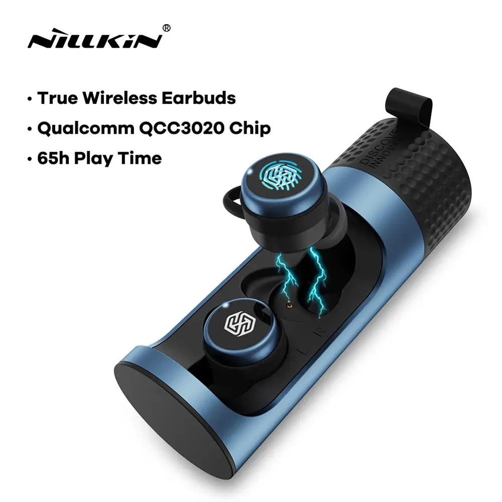 Настоящие беспроводные стерео наушники Nillkin Bluetooth aptX с чипом Qualcomm для Samsung Galaxy