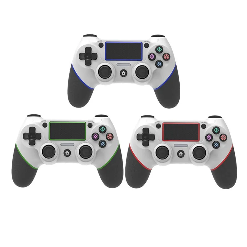 

BT-контроллер для PS4 с двойным мотором, Вибрационный беспроводной игровой контроллер